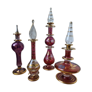 Image of Vintage Egyptische parfumflesjes (Preloved)