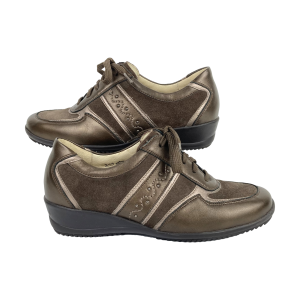 Image of Waldläufer – Dames sneakers – Bruin/brons – Maat 37,5 (Preloved)