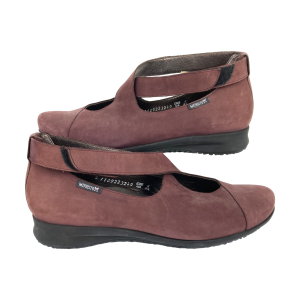 Image of Mephisto – Suède ballerina’s – Aubergine -Maat 6 (=40,5) (Preloved)