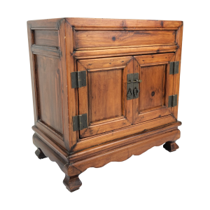 Image of Antiek Aziatisch houten kastje – 41x38x23 cm (Preloved)