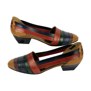 Image of Franco Visconti – Dames schoen – Multicolor leer – Maat 41 (Preloved)