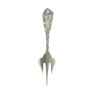 Image of Gero – Georg Nilsson – Verzilverde Art déco serveervork (Preloved)