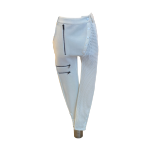 Image of NÜ luxury -Crèmekleurige broek-XS (Preloved)